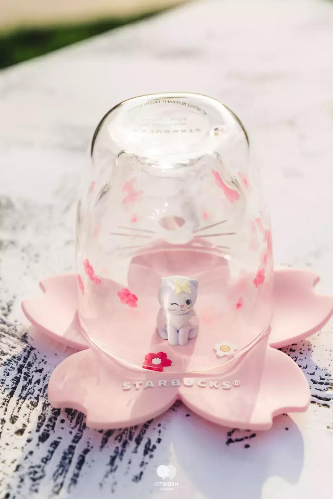 星巴克最新樱花杯,星巴克2019樱花季杯子