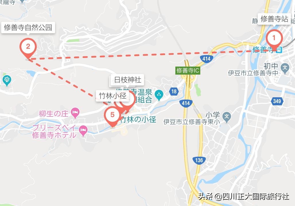 3日行走舞女激情步道体验伊豆万千浪漫