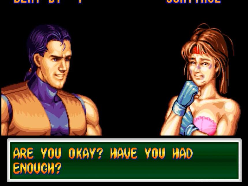 街机格斗游戏龙虎之拳,街机龙虎之拳