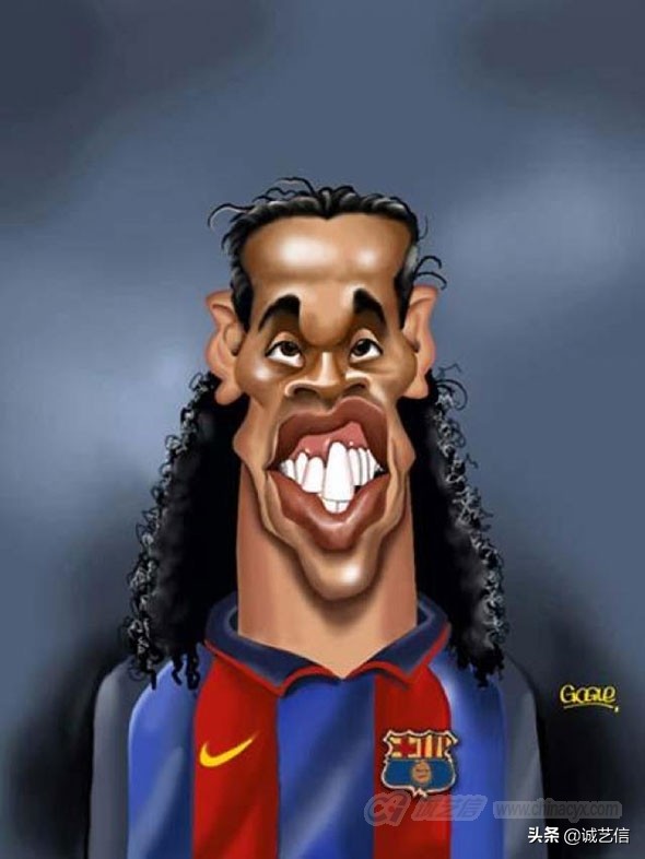 罗纳尔迪尼奥漫画图,罗纳尔迪尼奥搞笑图片