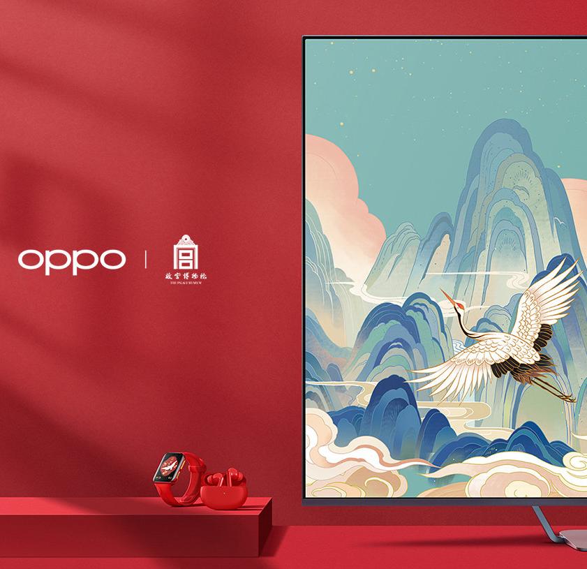 oppo耳机encox故宫,oppo日本联名概念耳机