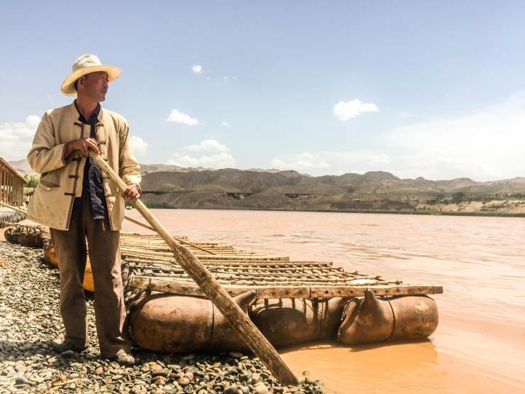 黄河宁夏故事,黄河贺兰山交汇