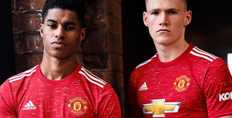 曼联与阿迪达斯推出2020-2021赛季球衣