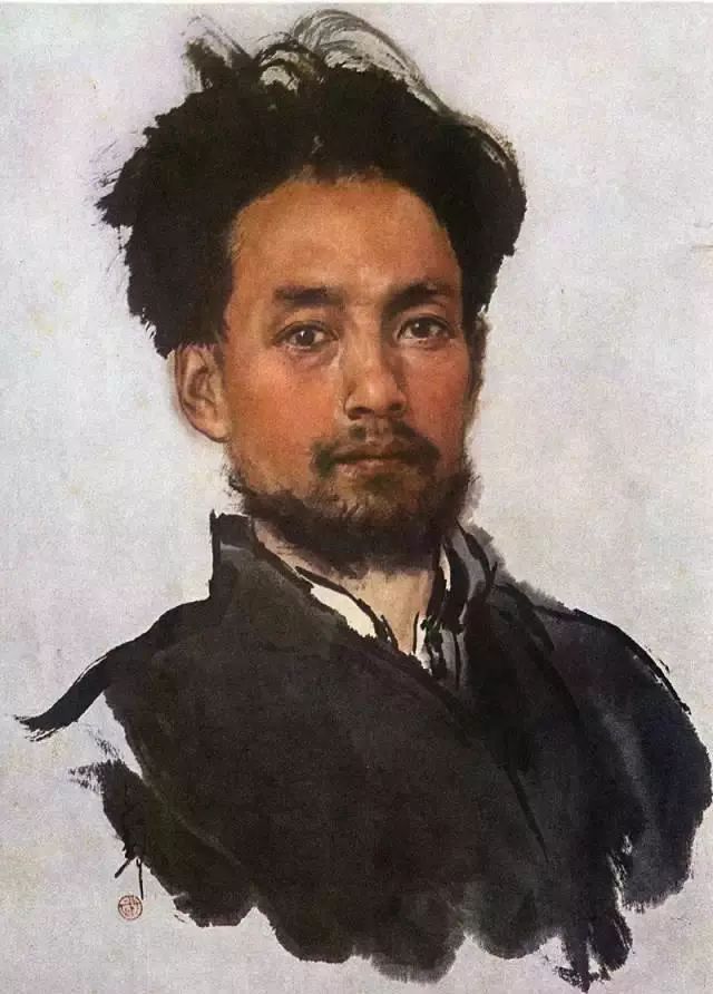 王子武人物画剖析,王子武近现代写意人物画图片