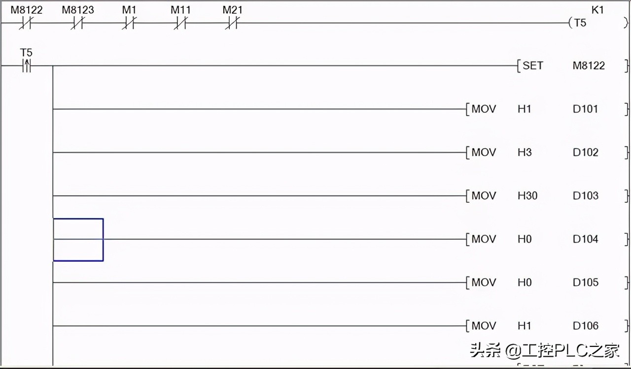 三菱plc编程实例简单电梯,三菱plc与台达变频器485通讯程序