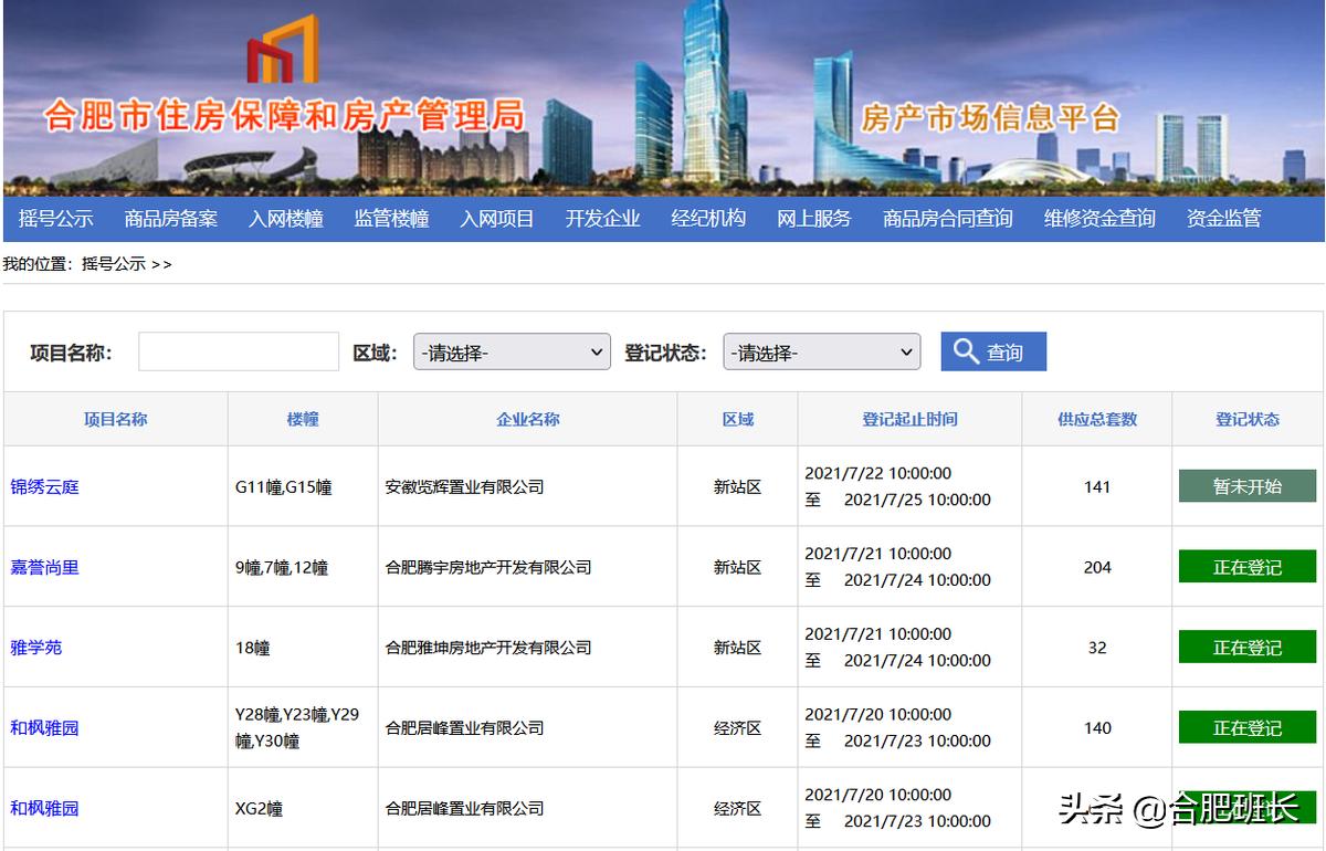 合肥楼市摇号怎么登记房产,合肥买房摇号的全部步骤