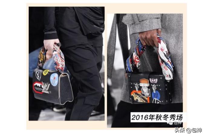 包神二手奢侈品,贴满徽章的包包lv