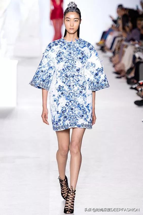 中国传统纹样“之”青花纹样