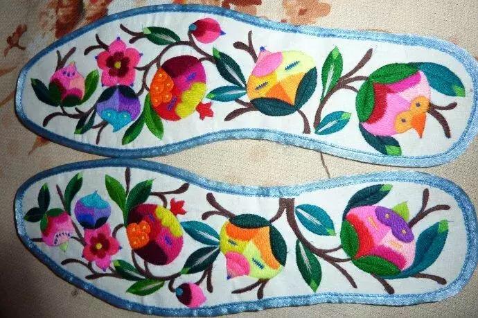 指尖飞舞鞋垫,100款惊艳手工鞋垫