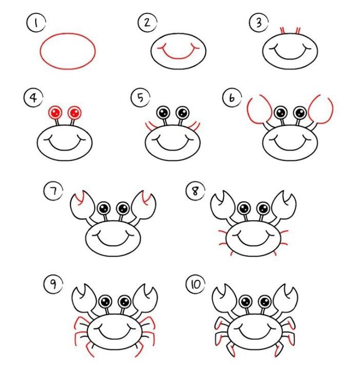 简单可爱的卡通动物画法,怎么画简单又可爱的卡通动物