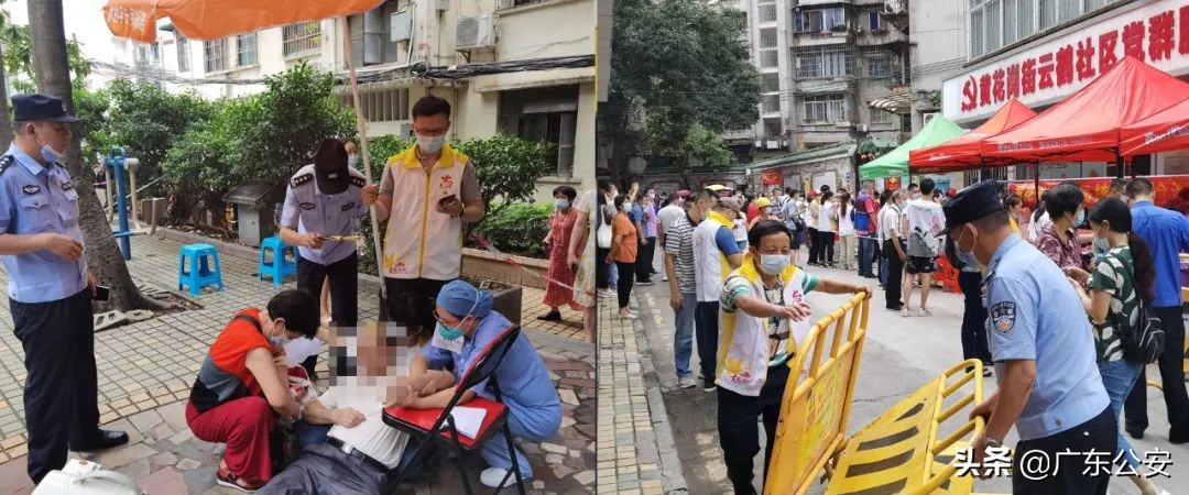 抗疫一线工作者冒着大雪坚守一线,致敬高温下的抗疫战