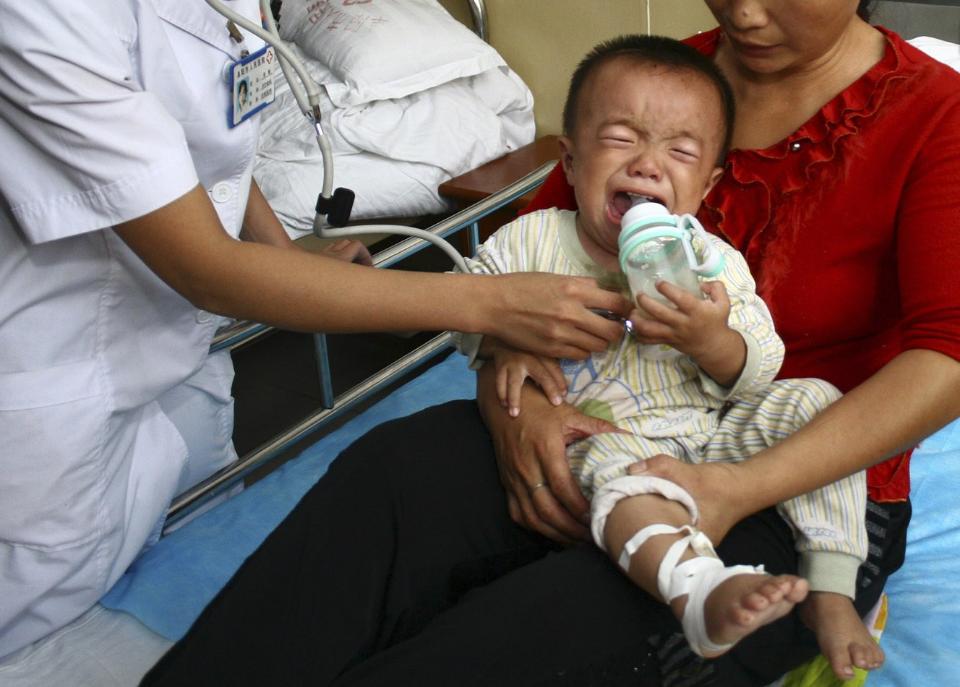 劣质奶粉会头大吗,喝哪个牌子劣质奶粉头会变大