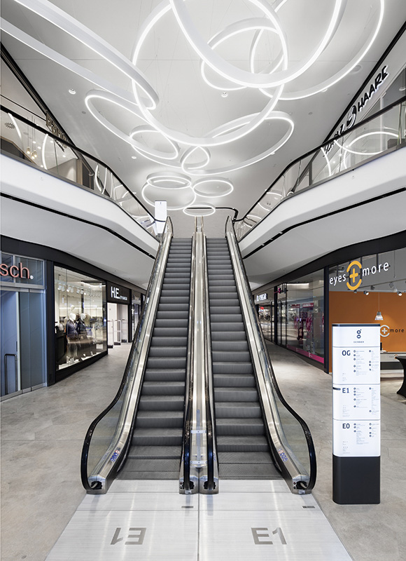 高端购物中心商业空间设计效果图,购物中心动线怎么设计