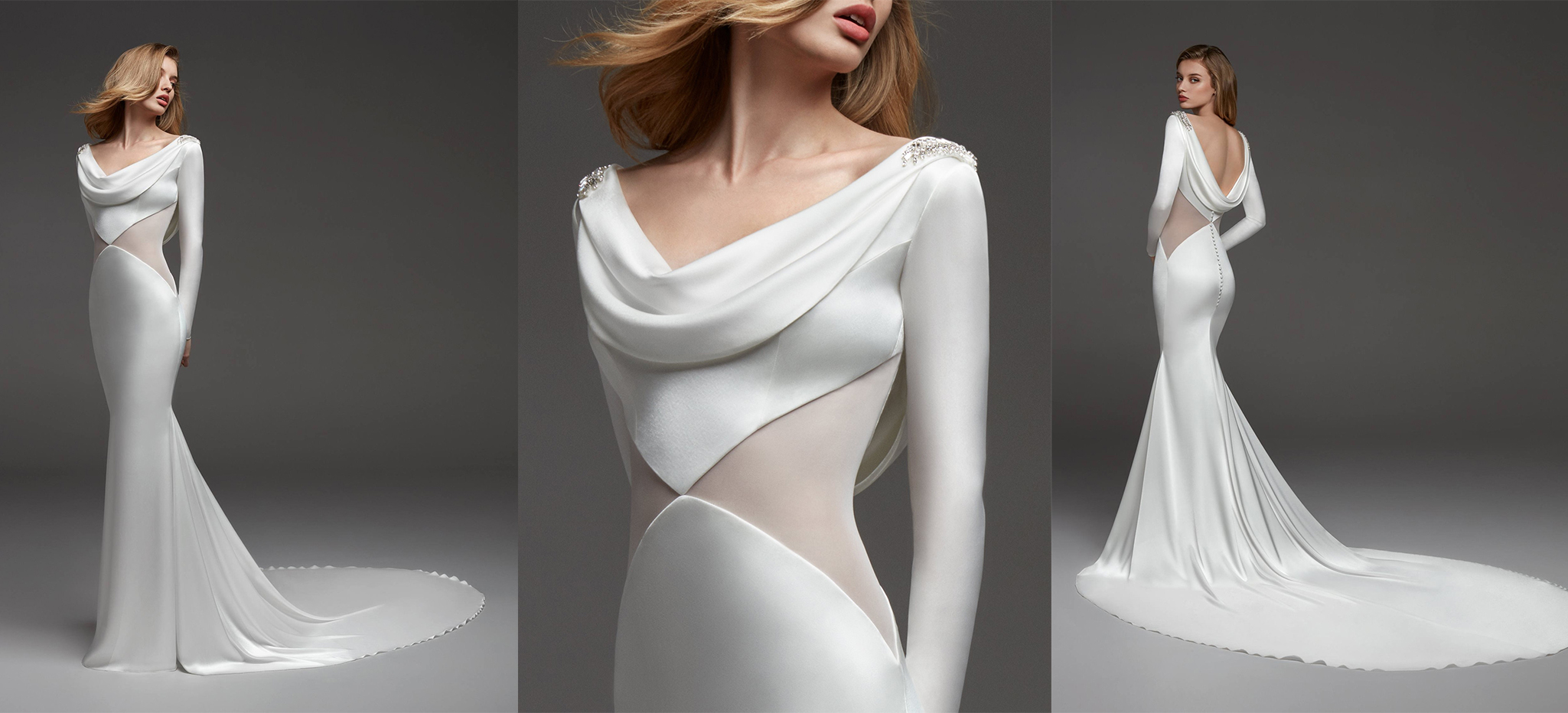 罗马尼亚高定婚纱,法式西班牙风格婚纱