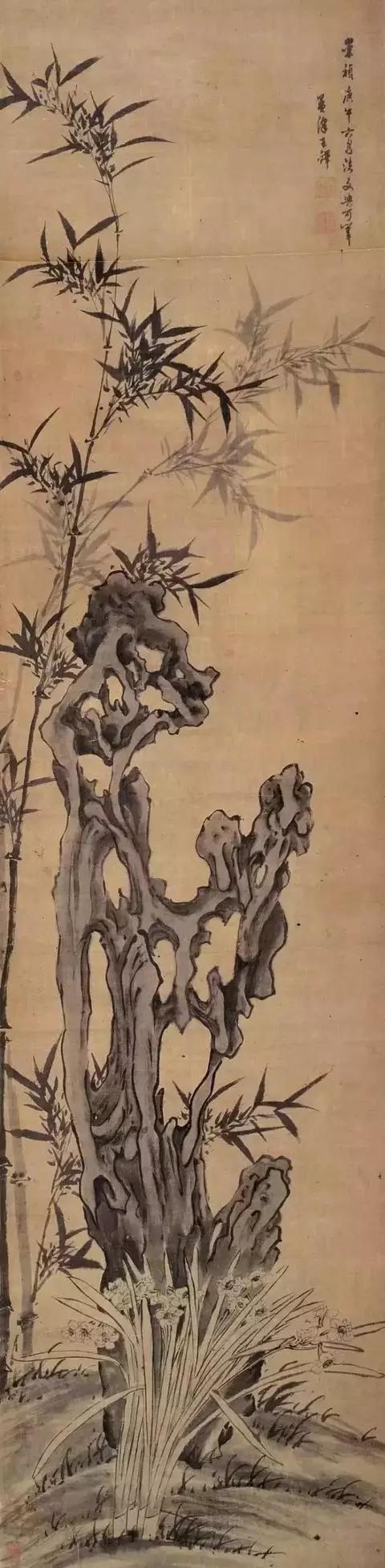 历代中国画中的奇石,中国画奇石作品欣赏