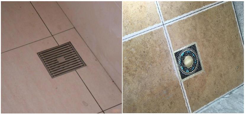 地漏在最角落怎么贴砖,贴砖前地漏怎么处理