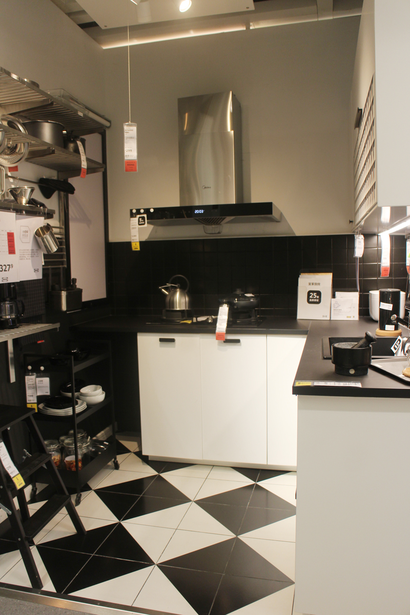 宜家装修厨房开放式收纳,宜家厨房收纳布局效果图