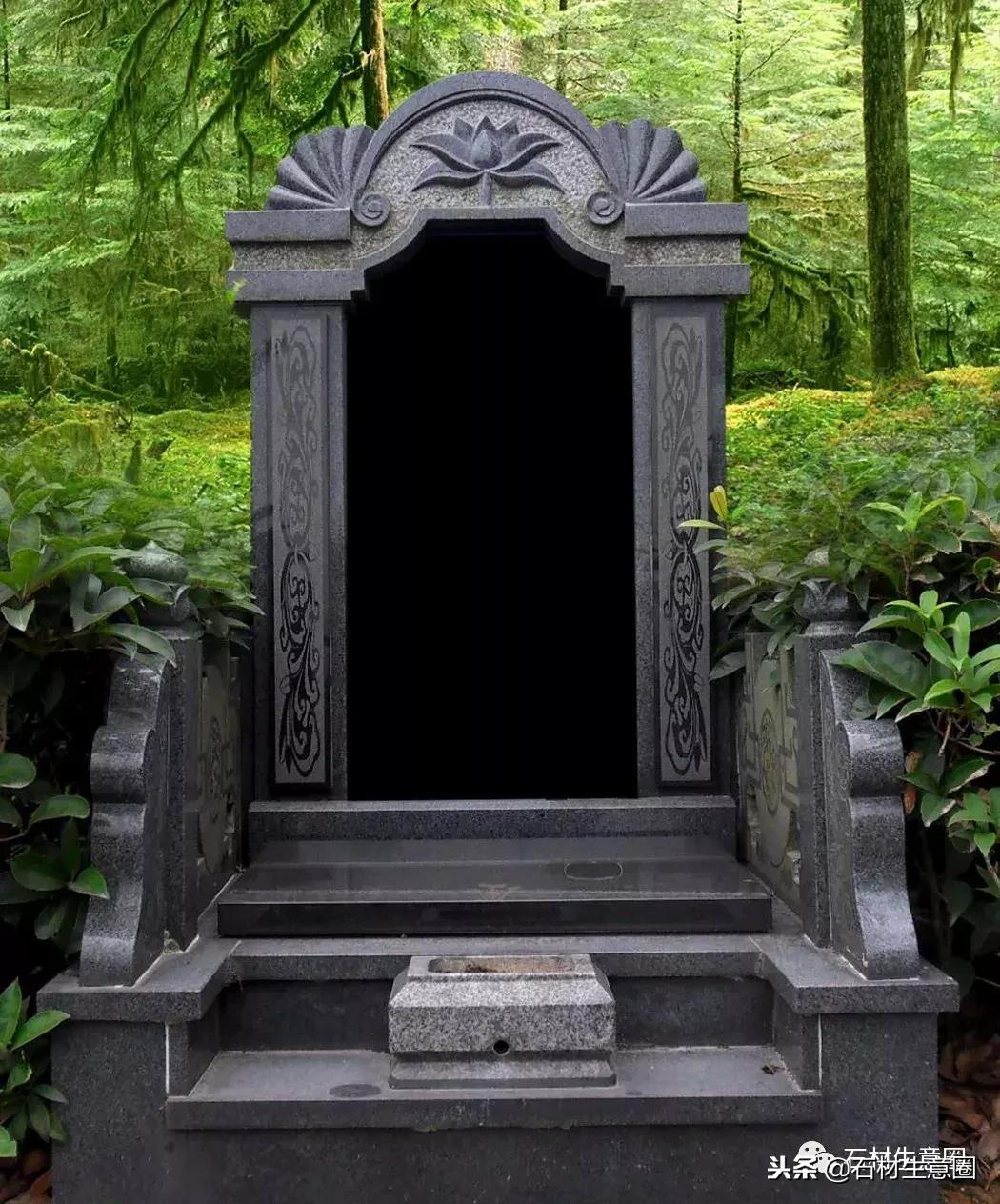 墓碑石材规格尺寸,墓碑石材加工工艺流程详细步骤