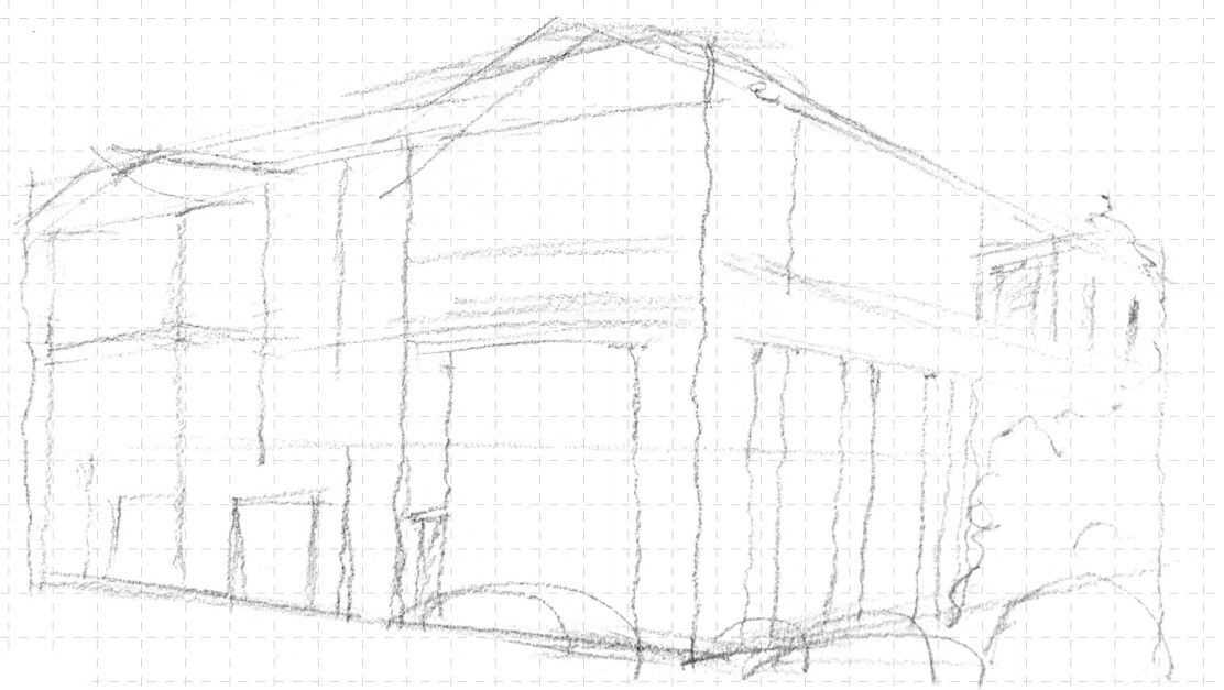 零基础风景速写教程,速写画风景初学者