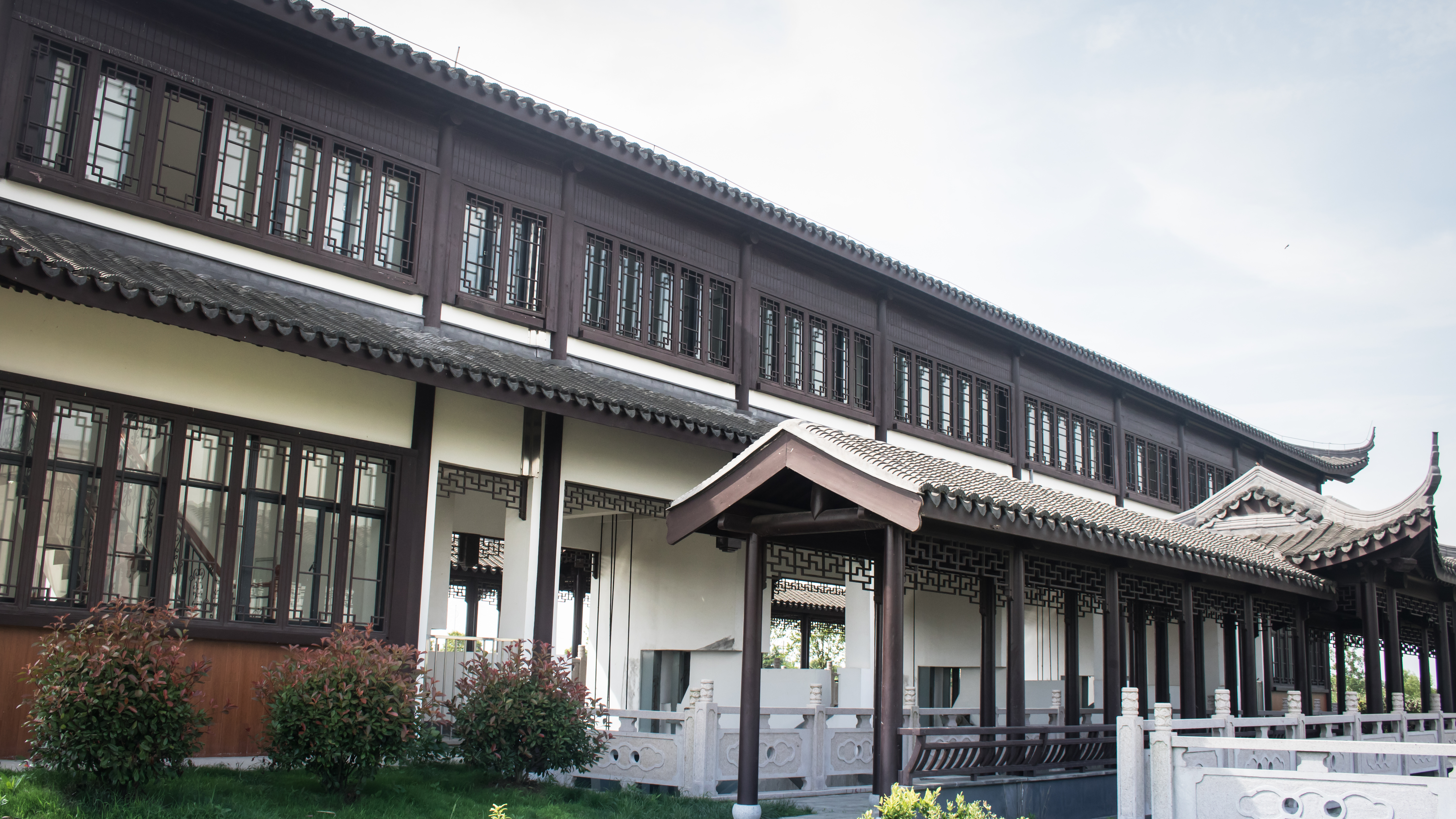 江南水乡长荡湖,烟雨江南湖中美景