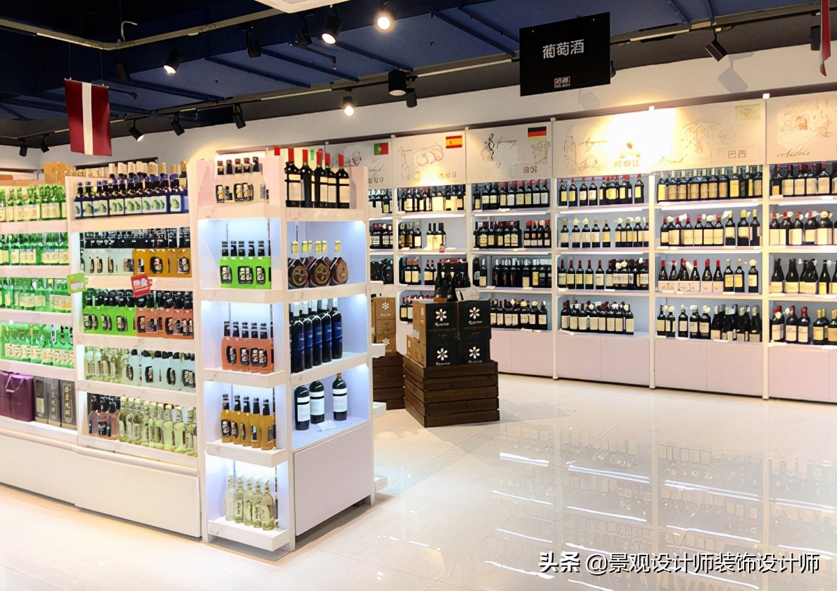 超市设计图视频,小超市货架摆放设计