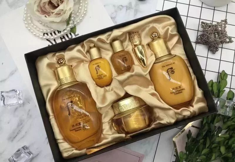 whoo后拱辰享美白套装,whoo后津率享专柜正品保湿棒