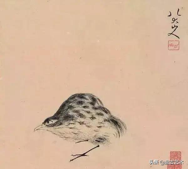 画出艺术家人生大寂寞的国画艺术作品——盘古油画艺术
