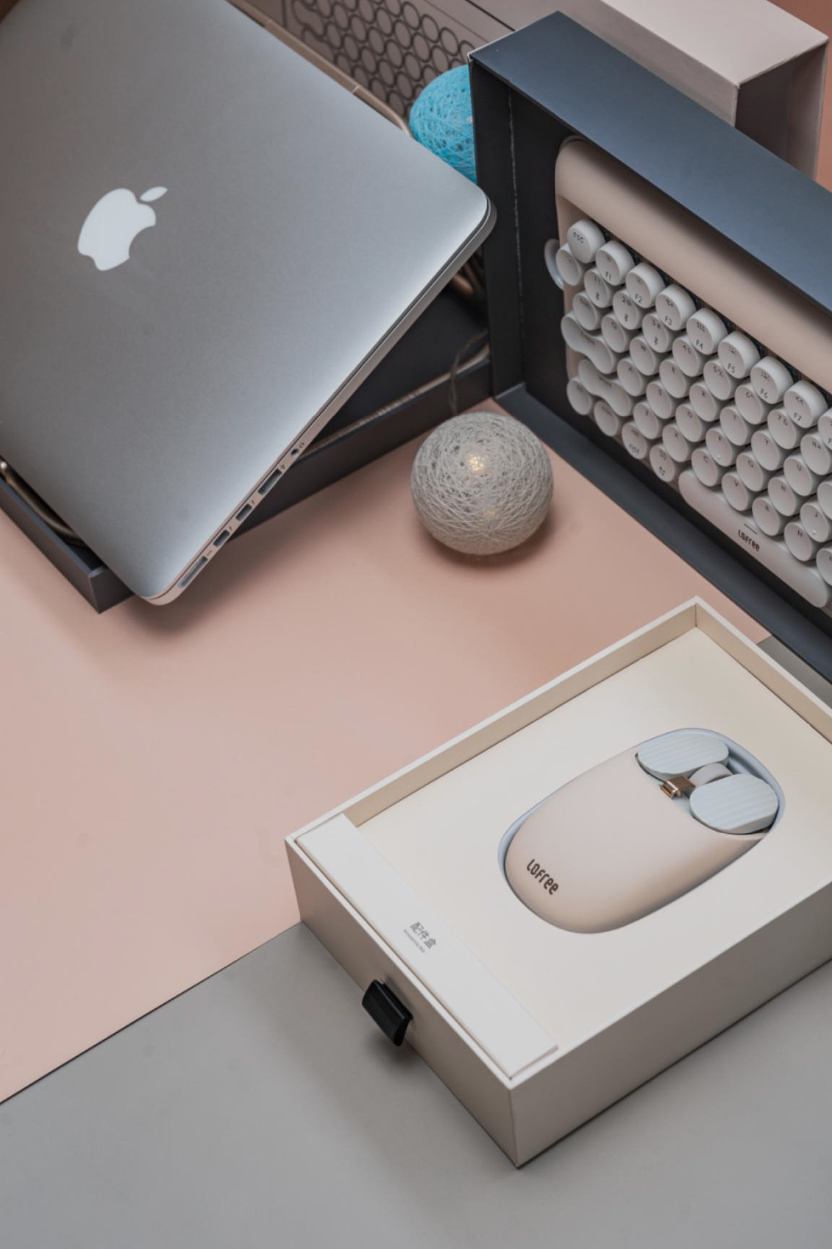 lofree洛斐桌面键鼠套装体验,洛斐键鼠套装值得买吗