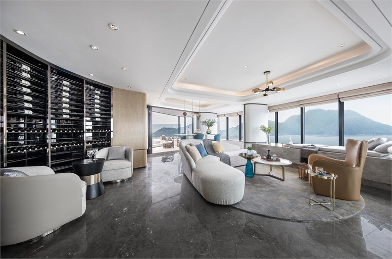 三亚市中心鸿洲天玺空中别墅,三亚鸿洲天玺户型图