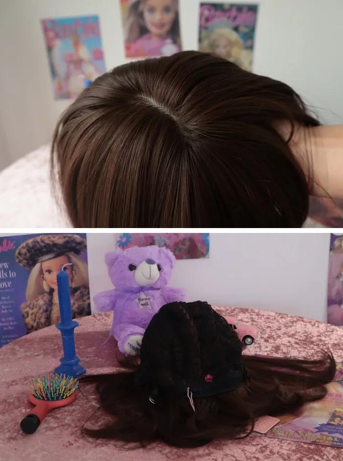 买100元之内的假发,几千元的假发实际效果