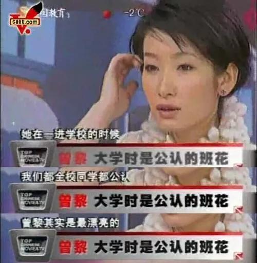 曾黎美貌刘烨,曾黎年轻时的颜值秦海璐评价