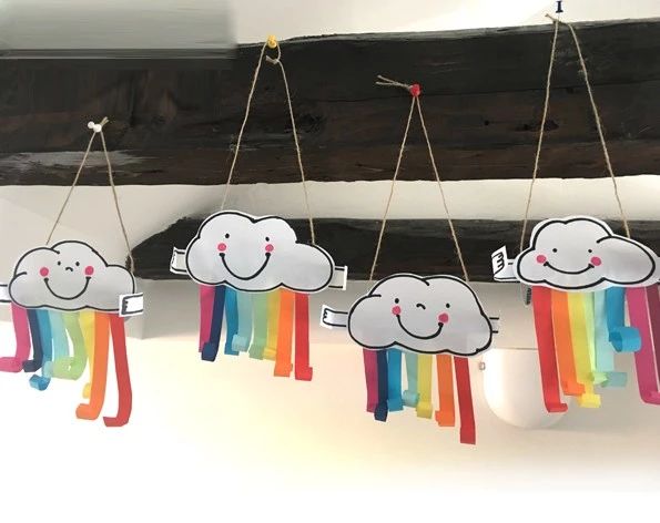 儿童手工小挂件制作,简单又漂亮的亲子手工挂件