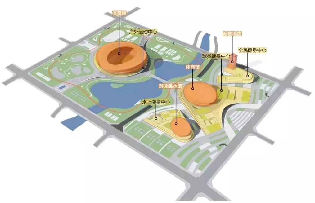 山东体育中心设计方案,临沂最新体育馆建设