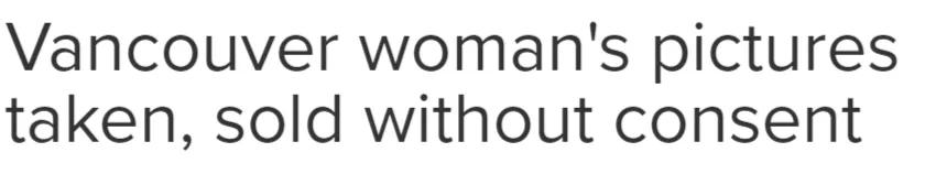 变态出没当心!温哥华美女被*拍偷**私照,在抖音上疯传!网上挂卖