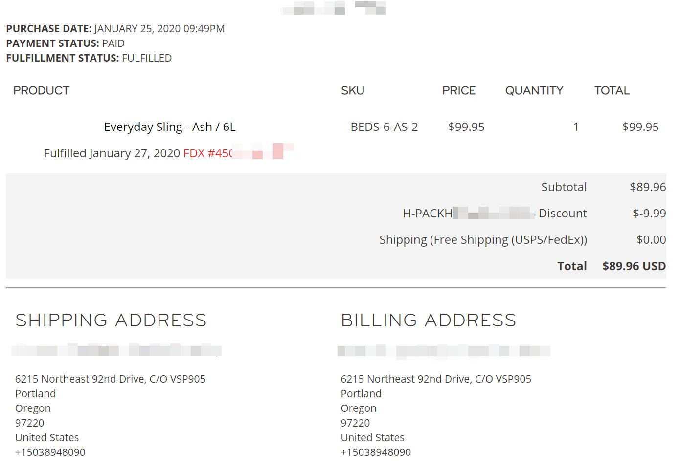 海淘其他网站转运，PeakDesign相机包购买记录全过程