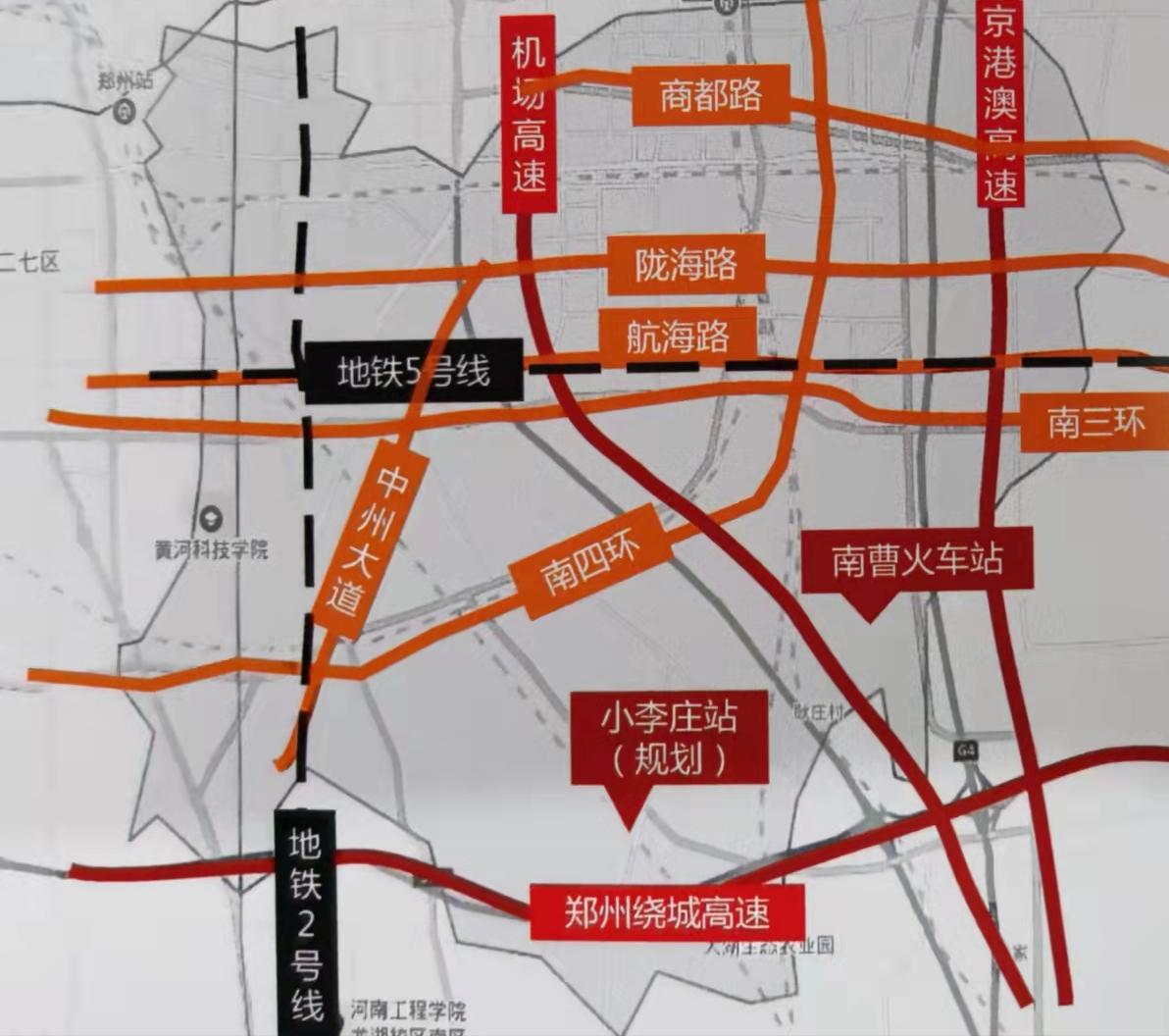 郑州城市最新规划图32个核心板块,郑州管城区南关街规划