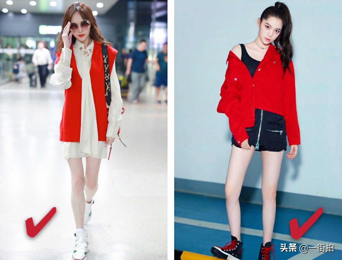 小个子五五分身材穿搭技巧,小个子这样搭配时髦又显高