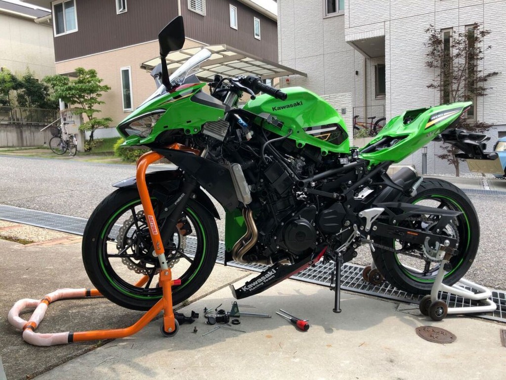 2021川崎小忍者400落地价,入门仿赛川崎400