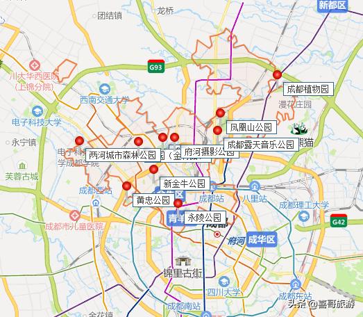 成都金牛区旅游景点,成都金牛区有什么景点