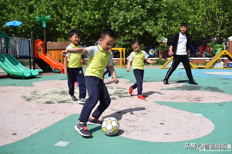 振兴足球队,幼儿园因地制宜开展足球特色教育