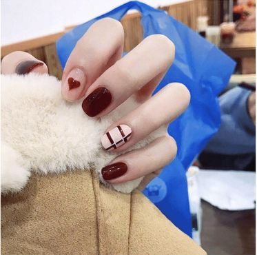 短指甲适合的美甲小仙女,小仙女夏季必备薄荷美甲