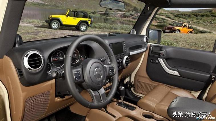 最老的牧马人越野吉普车,牧马人内饰史