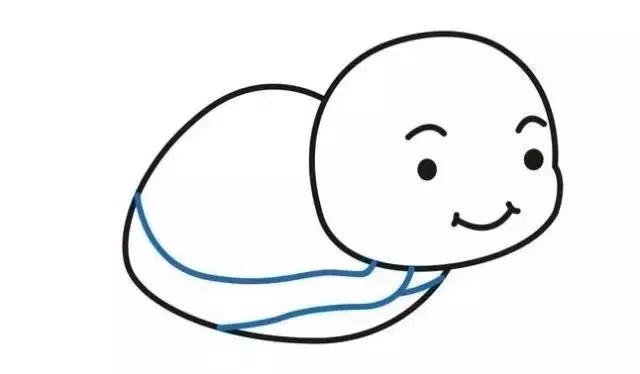 海滩上的小乌龟儿童画,儿童画小乌龟的图片大全