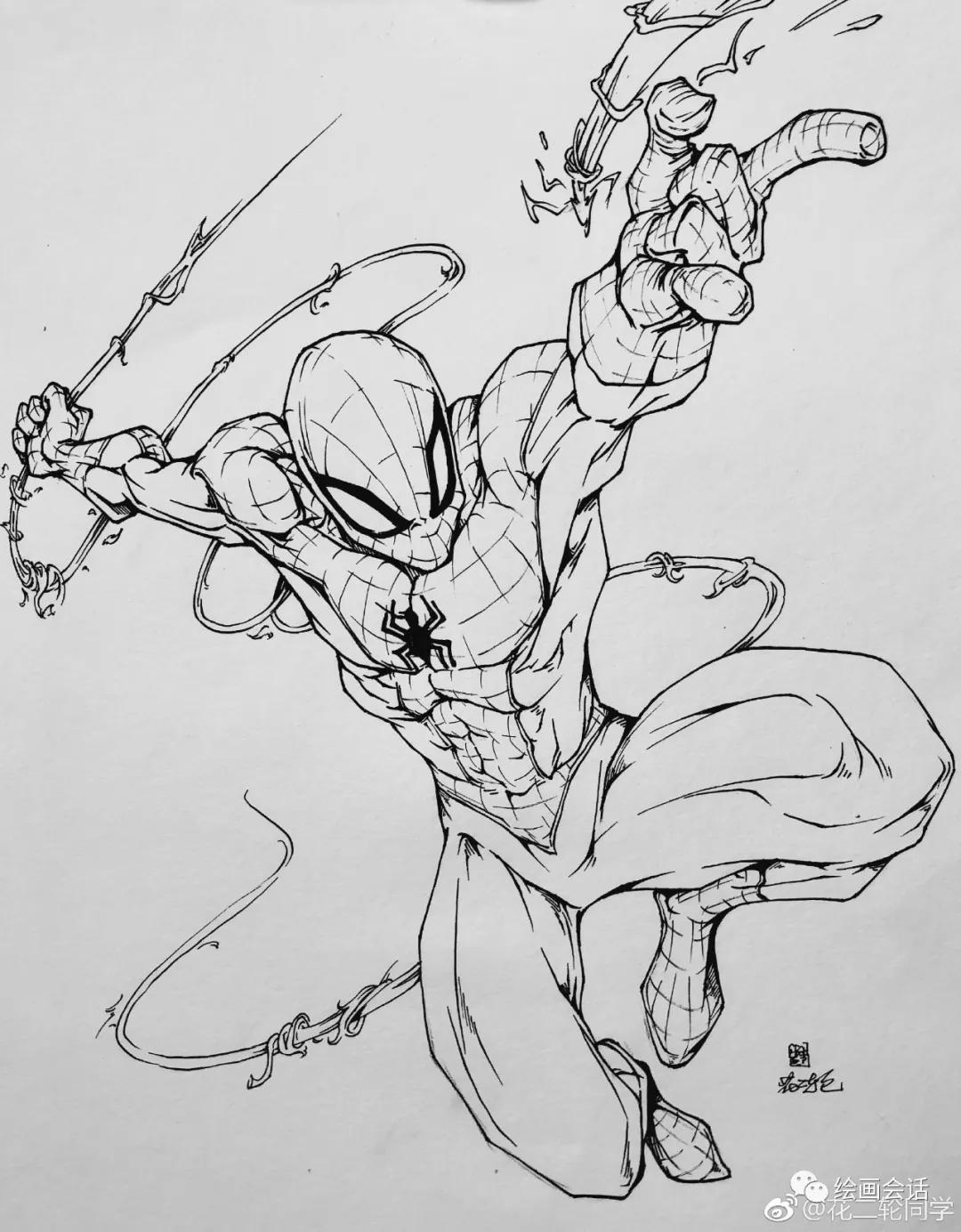 简单钢笔山水速写临摹图片,钢笔速写临摹推荐