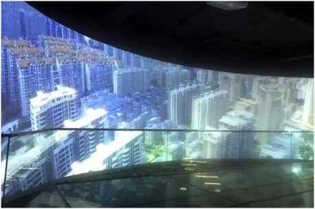 Acer投影机进驻汕头城市发展馆，LU-U500演绎沉浸式环幕投影