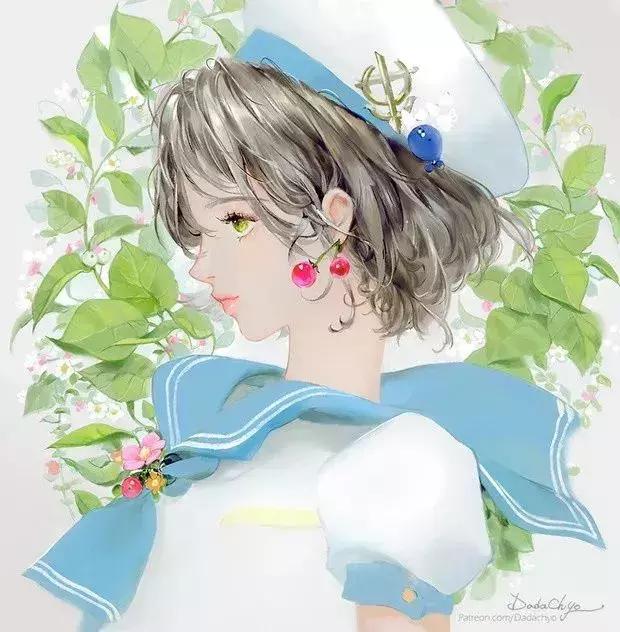 好看的仙女插画,唯美的韩国风插画