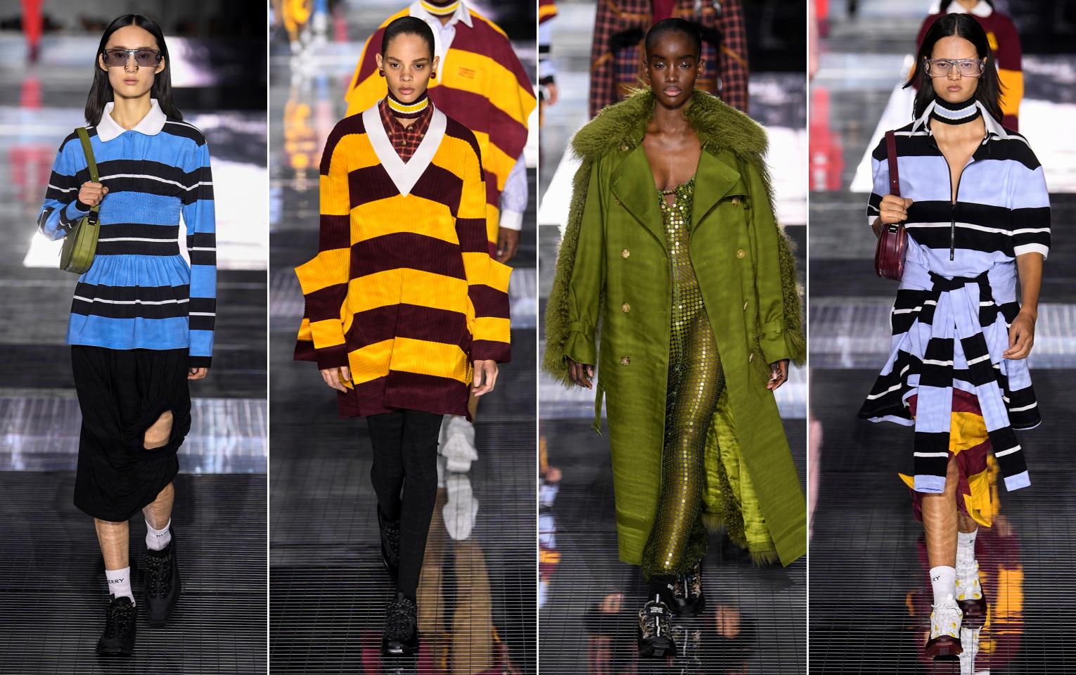 巴宝莉2018伦敦时装周,2018巴宝莉服装发布会主题