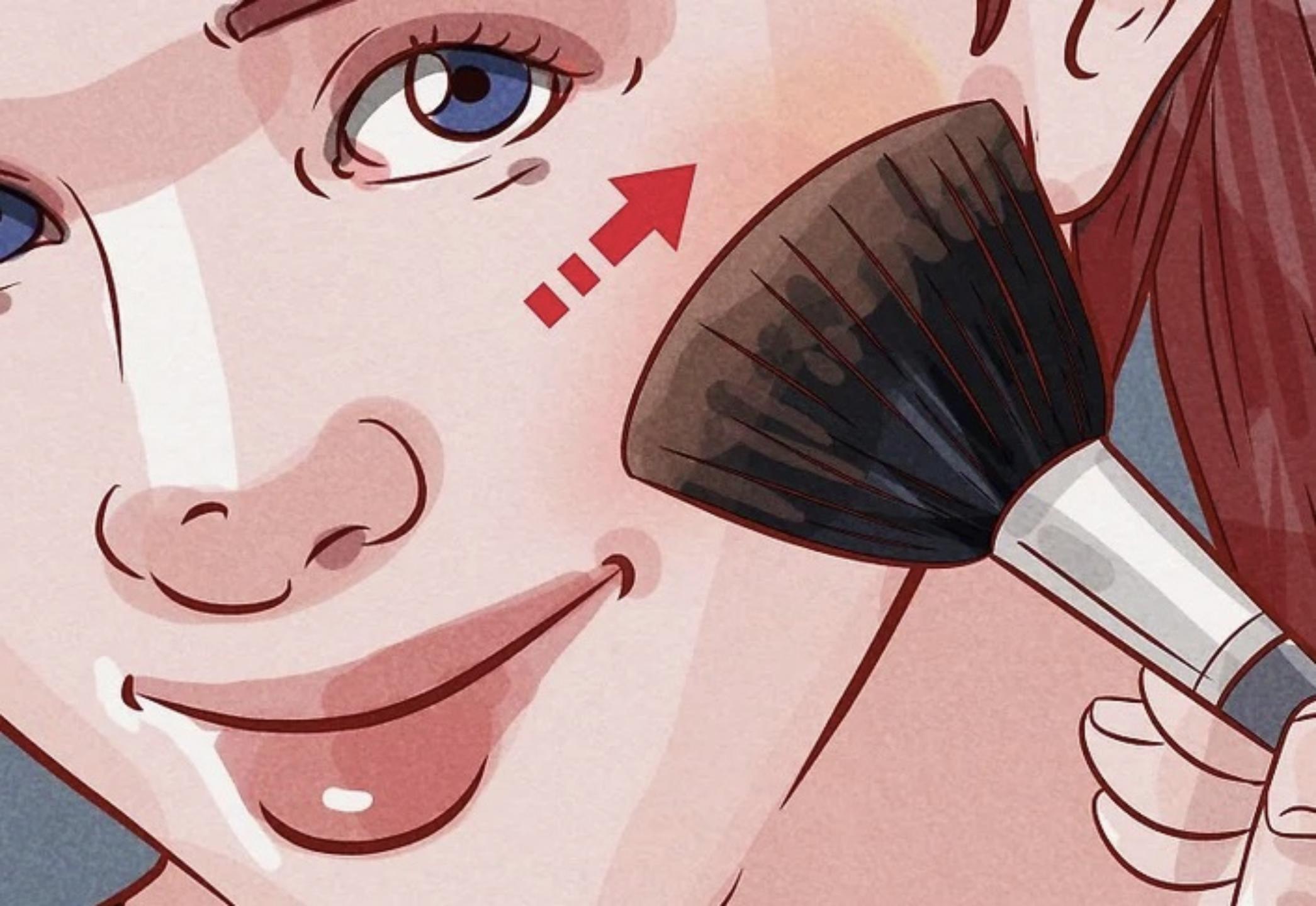 如何画出变化很大的妆容,如何画出老师看不出来的妆容