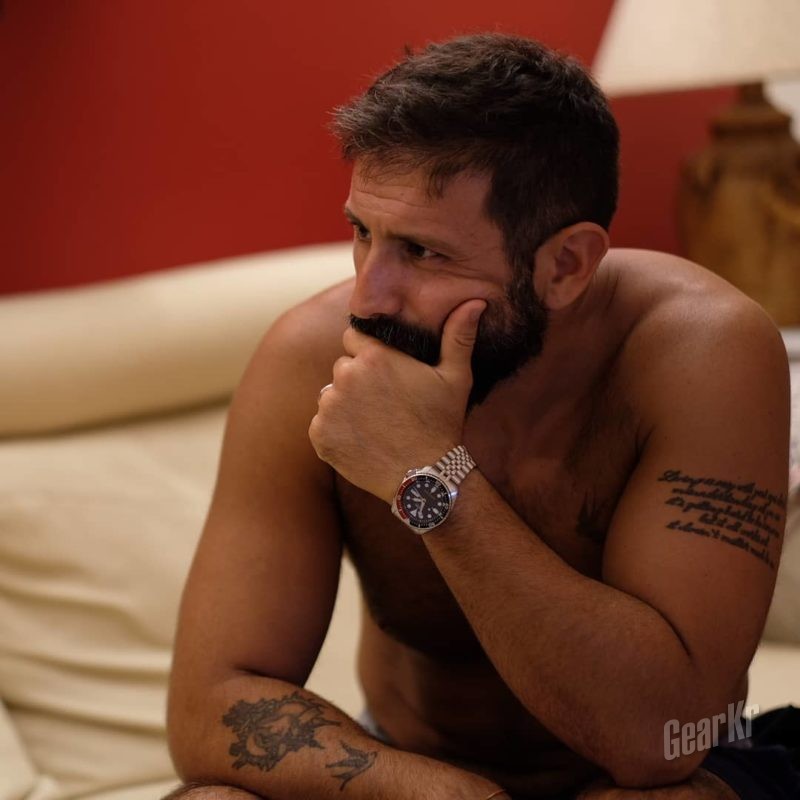 朴实无华劳力士,精工seiko手表男士翡翠绿水鬼5号