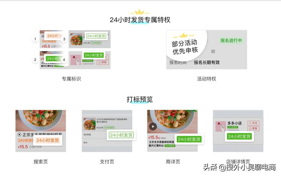 拼多多店铺24小时发货的好处,拼多多2022年春节发货时间